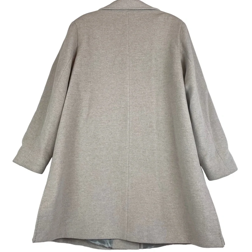 Cinzia Rocco Due Alpaca Wool Button Coat Jacket Long 14 - Picture 12 of 13